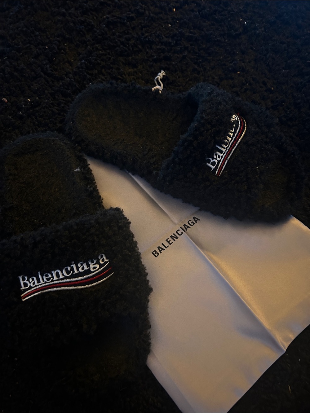 Slightly used balenciaga slides
